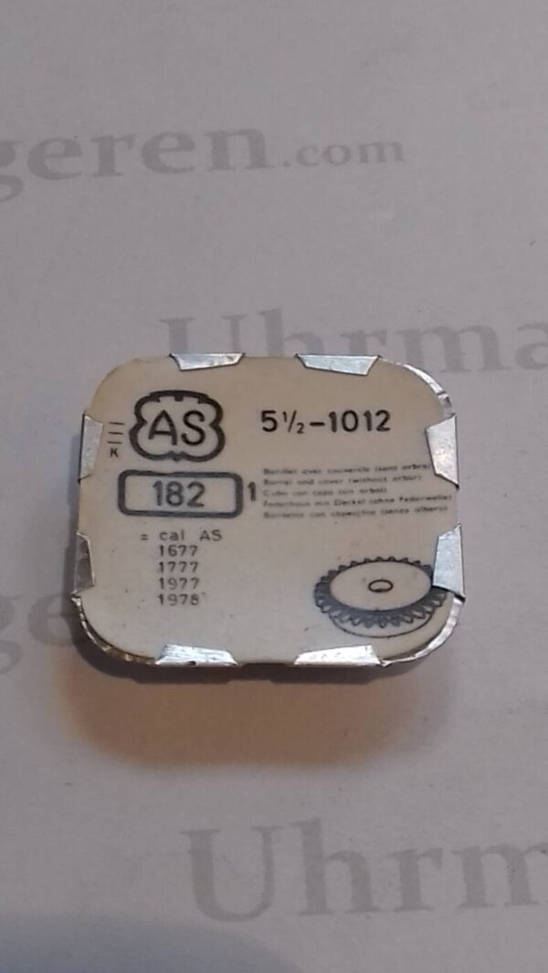 AS Cal. 1012 - 182. .