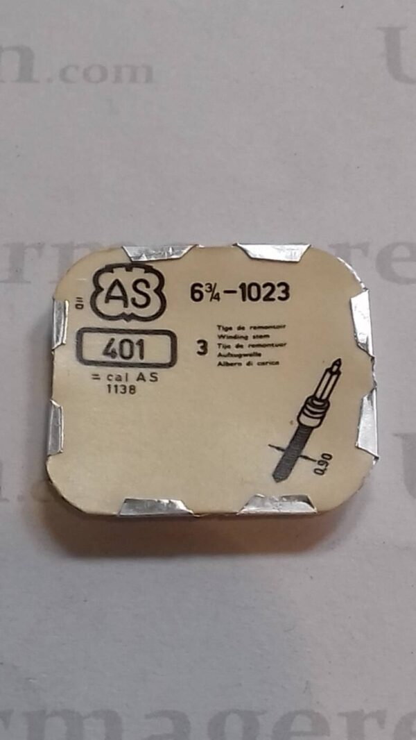 AS Cal. 1023 - 401. Winding stem. NOS.