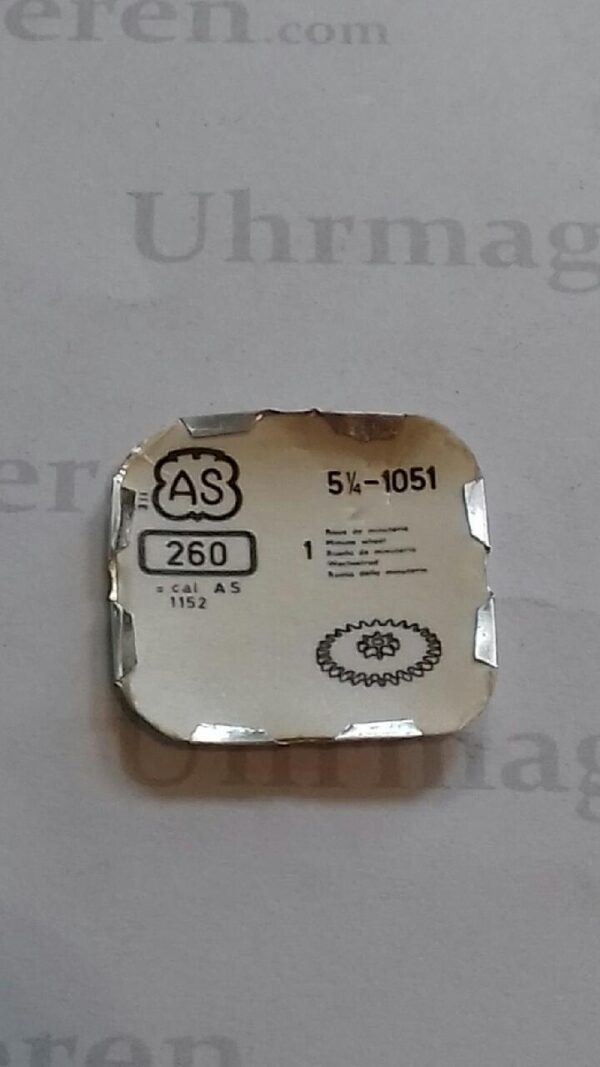 AS Cal. 1051 - 260. Minute wheel. NOS.