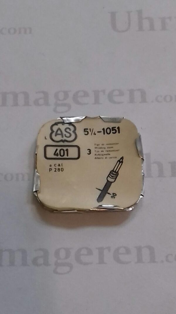 AS Cal. 1051 - 401. Winding stem. NOS.