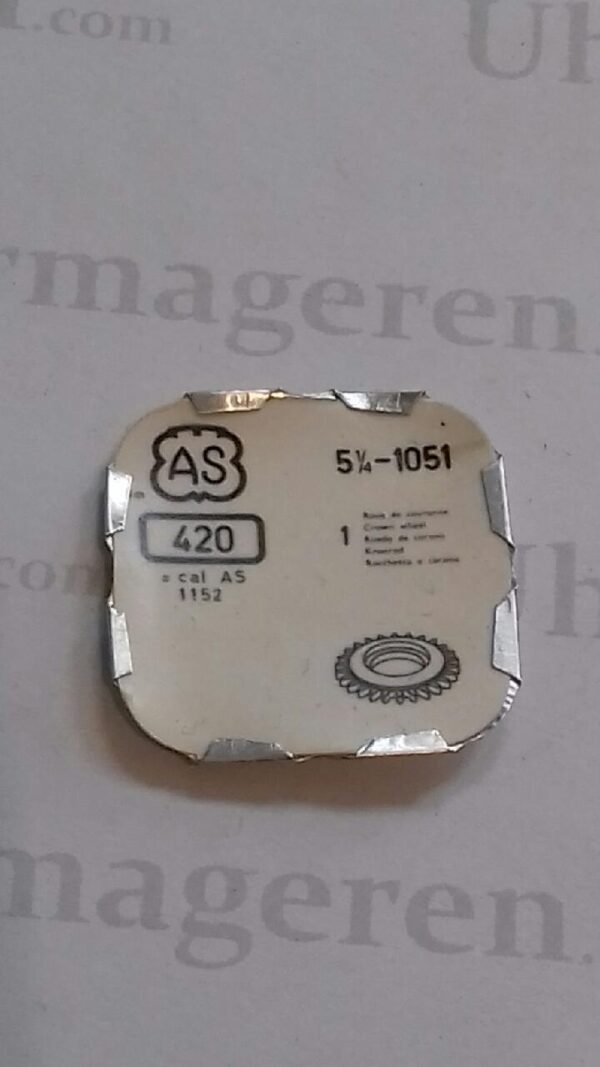 AS Cal. 1051 - 420. Crown wheel. NOS.
