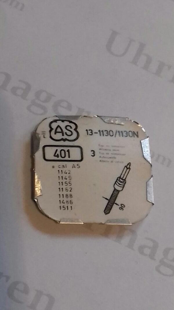 AS Cal. 1130 - 401. Winding stem. NOS.