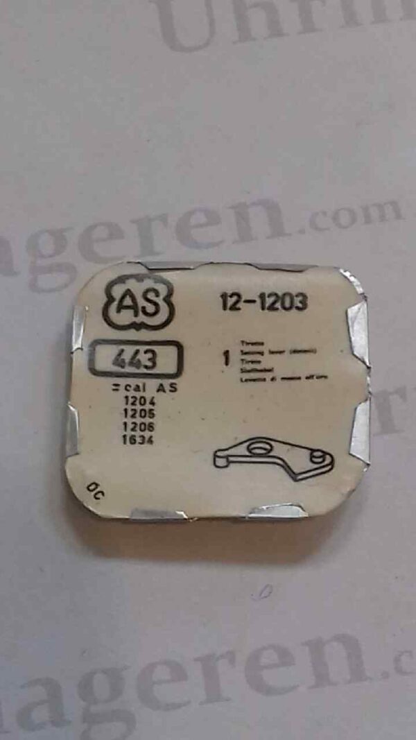 AS Cal. 1203 - 443. Setting lever. NOS.