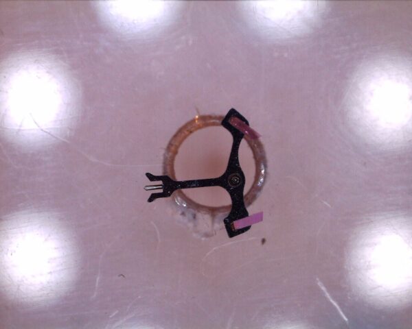 OMEGA 470-1316 Jewelled pallet fork and staff.