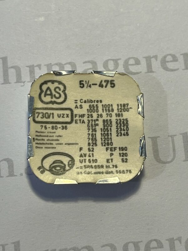 AS Cal. 475 - 730/1.