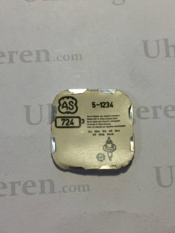 AS Cal. 1234- 724. balance staff for shock-protecting device. NOS.