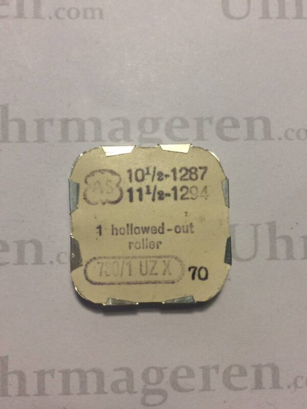 AS Cal. 1287 - 730. Hollowed - out roller. NOS.