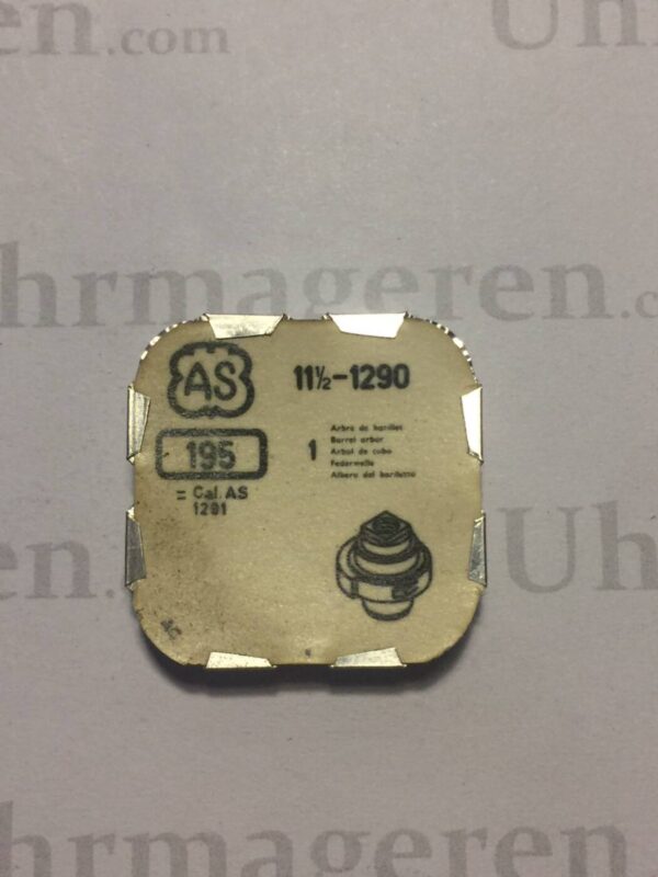 AS Cal. 1290 - 195. Barrel arbor. NOS.