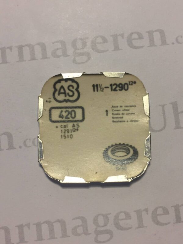 AS Cal. 1290 - 420. Crown wheel. NOS.