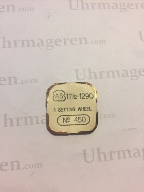 AS Cal. 1290 - 450. Setting wheel. NOS.