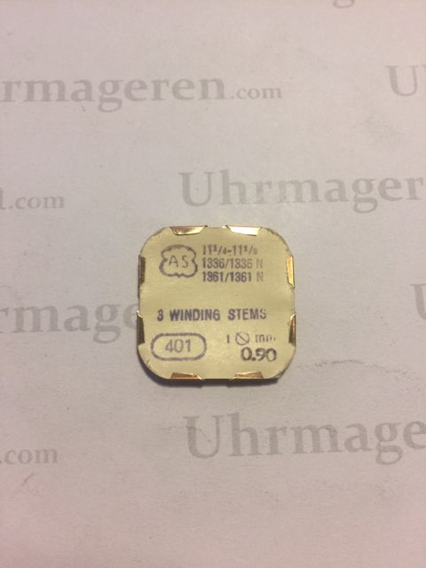 AS Cal. 1336 - 401. Winding stem. NOS.