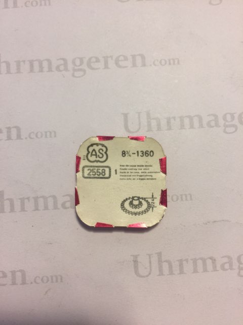 AS Cal. 1360 - 2558. Double - toothing hour wheel. NOS.