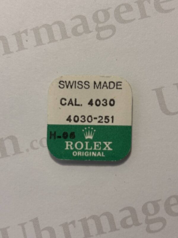Rolex Cal 4030-251, Intermediate setting wheel. NOS
