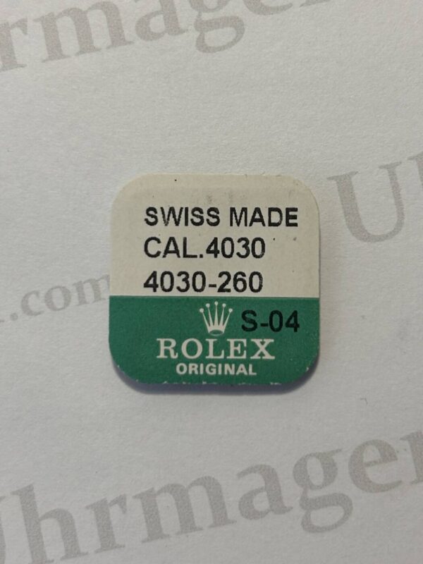 Rolex Cal 4030-260, Minute wheel. NOS