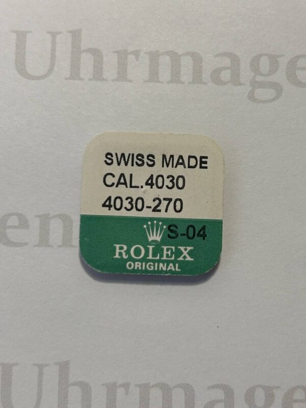 Rolex Cal 4030-270, Cannon pinion ht. 2.04mm. NOS