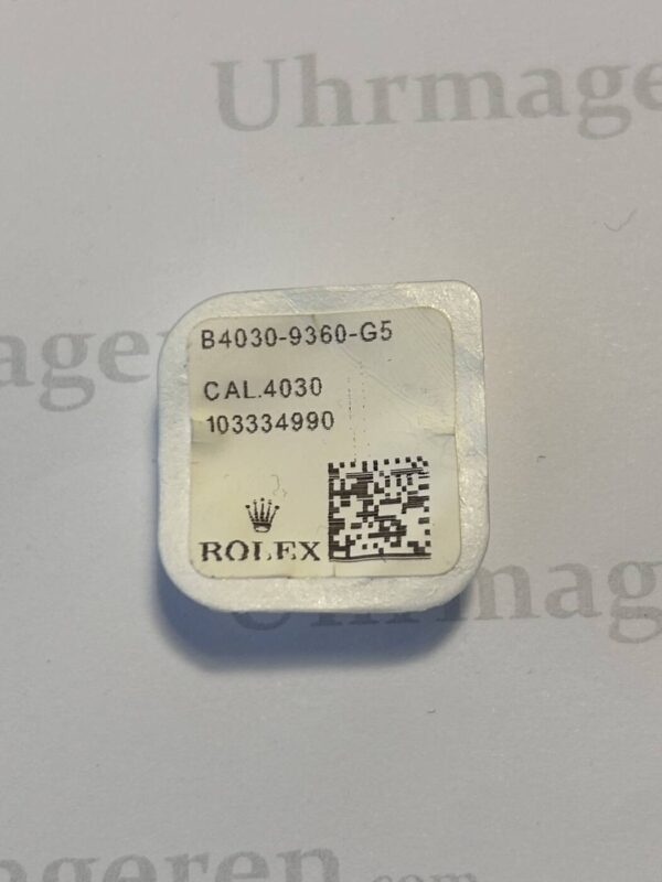 Rolex Cal 4030-9360, Jewel for second wheel upper. NOS