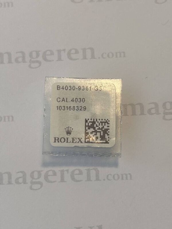 Rolex Cal 4030-9361, Jewel for second wheel lower, reversing wheel upper/lower. NOS