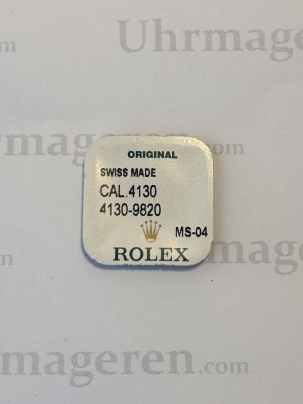 Rolex Cal 4130-9820, Jewel for minute wheel for hour counter. NOS