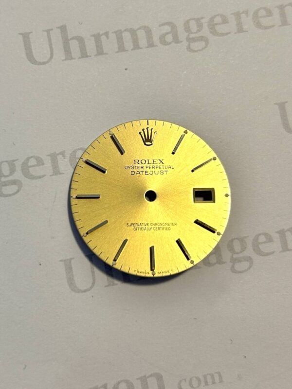 Rolex Datejust dial, Champagne. for ref 16233, 16013, 16238, 16018. (K1-R4-1)