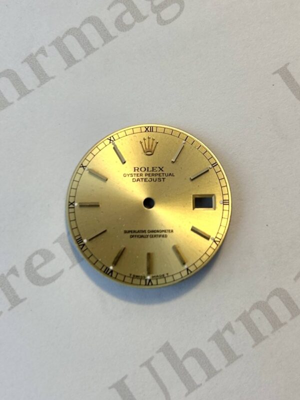 Rolex Datejust Dial, Champagne. Fits ref 16233, 16013, 16238, 16018. (K1-R7-1)