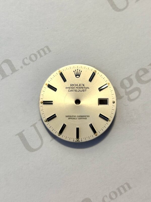 Rolex Datejust Dial, Silver. for ref 16000, 16014, 16234. (K1-R1-2)