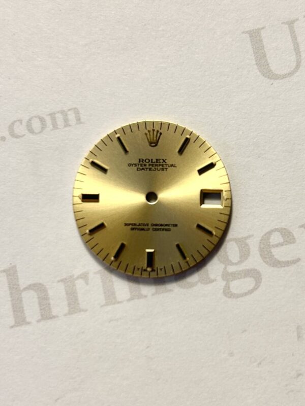 Rolex Datejust dial, champagne. for ref 68273 and 68278. (K1-R1-4)