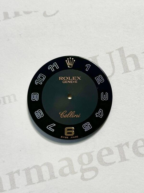 Rolex Cellini Danaos dial. Black. for ref 4233. (K1-R2-5)