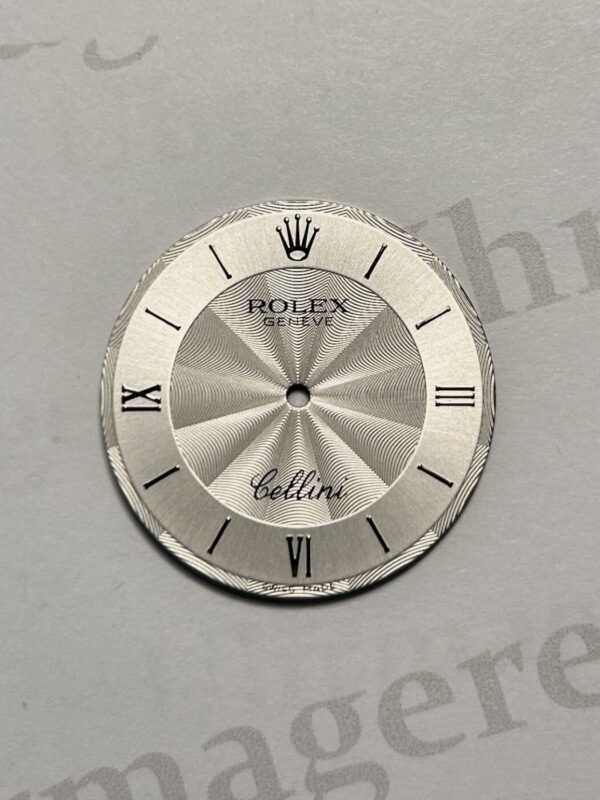 Rolex Cellini dial, Silver. For ref 5115. (K1-R3-5)