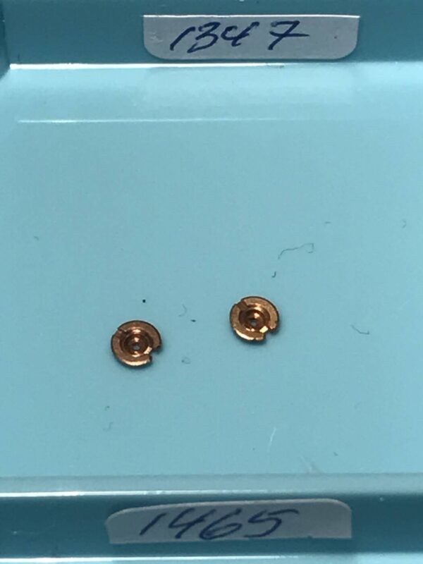 OMEGA 550-1347 Incabloc, upper, without 1341 In settings, upper, 1342 Cap jewel, upper, 1344 End-piece holder, upper