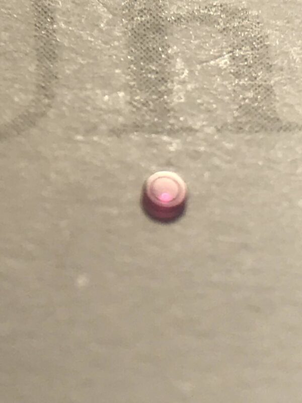 OMEGA 330-1342 Cap jewels for balance, upper and lower.