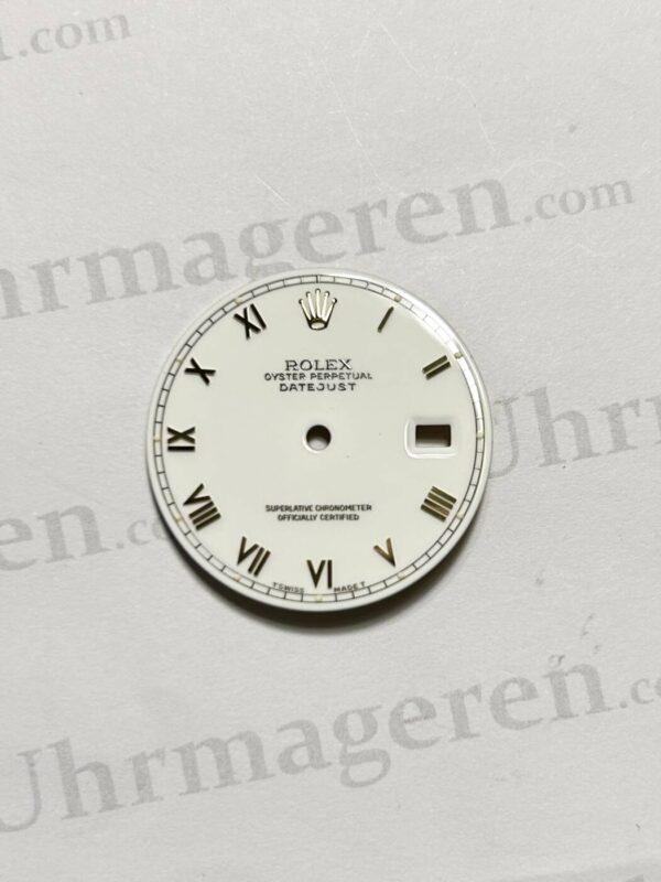 Rolex Datejust Dial, White for ref 16233 (K2-R1-3)