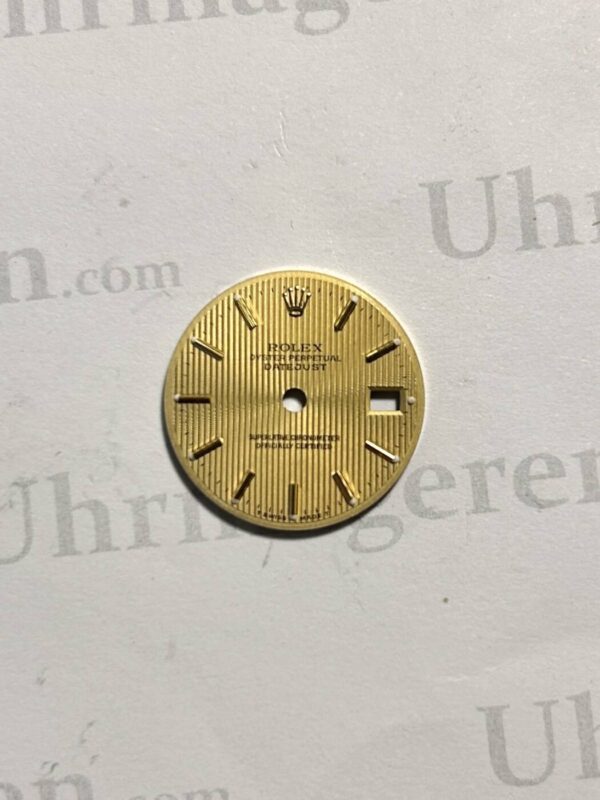 Rolex Datejust dial, Champagne, tapestry for ref 69173 (K2-R3-5)