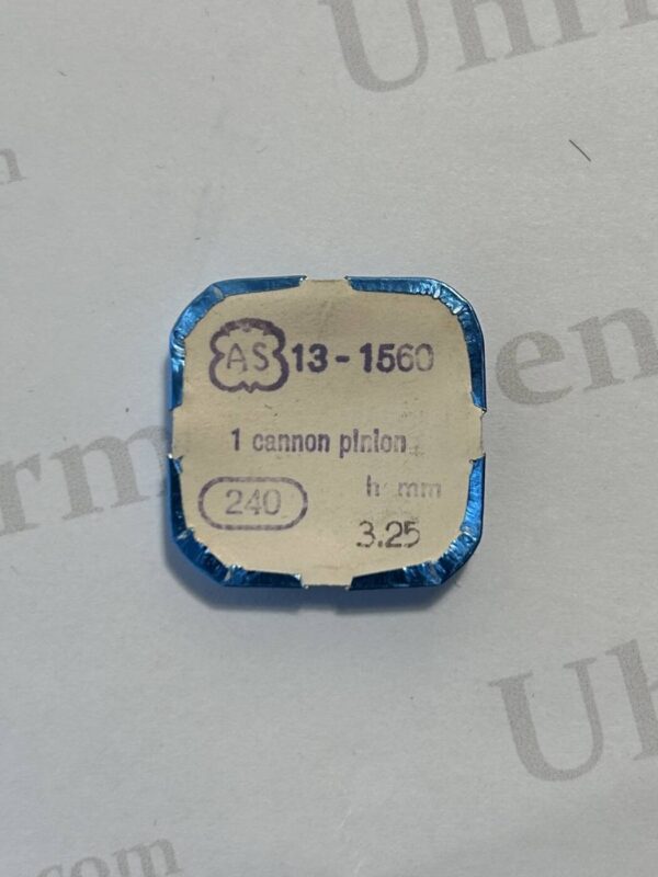 AS Cal 1560-240. Cannon pinion Height 3.25mm. NOS