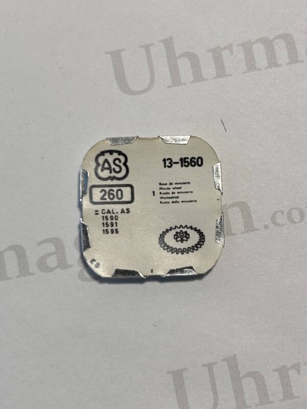 AS Cal 1560-260, Minute wheel. NOS
