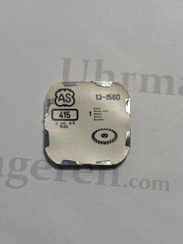 AS Cal 1560-415, Ratchet wheel. NOS