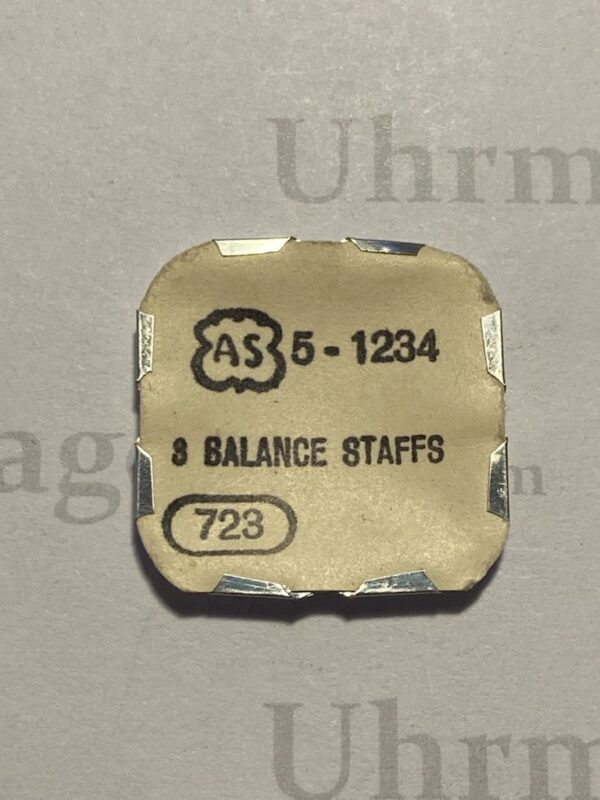 AS Cal. 1234 - 723. Balance staff. NOS.