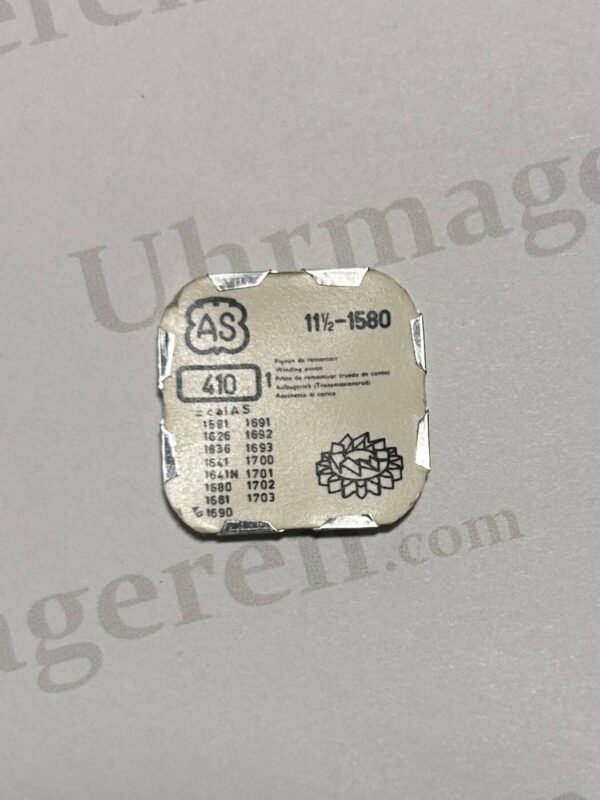 AS Cal 1580-410. Winding pinion. NOS