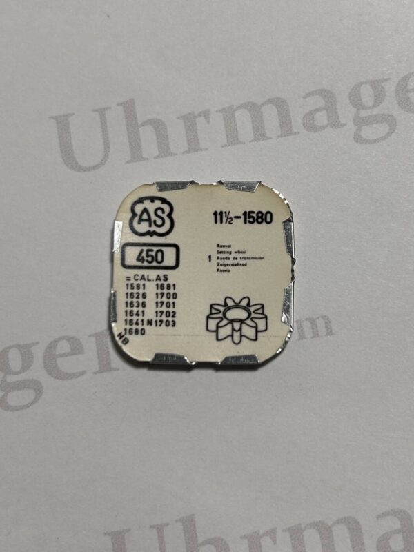 AS Cal 1580-450. setting wheel. NOS