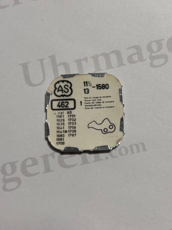 AS Cal 1580-462. Minute work cock. NOS