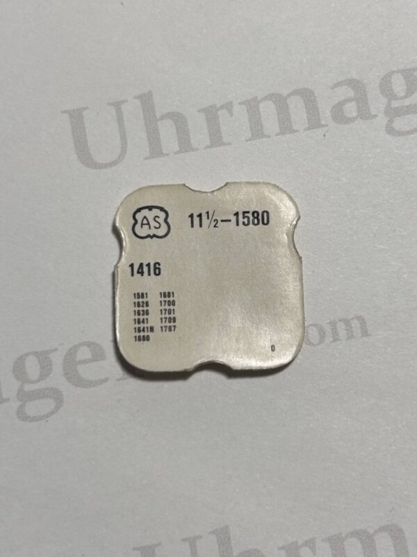 AS Cal 1580-1416. Ratchet wheel, Lower. NOS