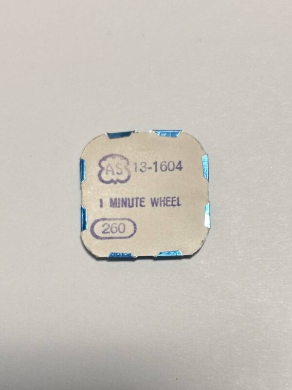 AS Cal 1604-260, Minute wheel. NOS