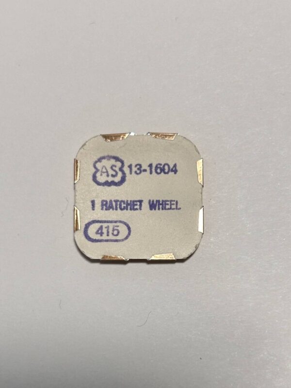 AS Cal 1604-416, Ratchet wheel. NOS