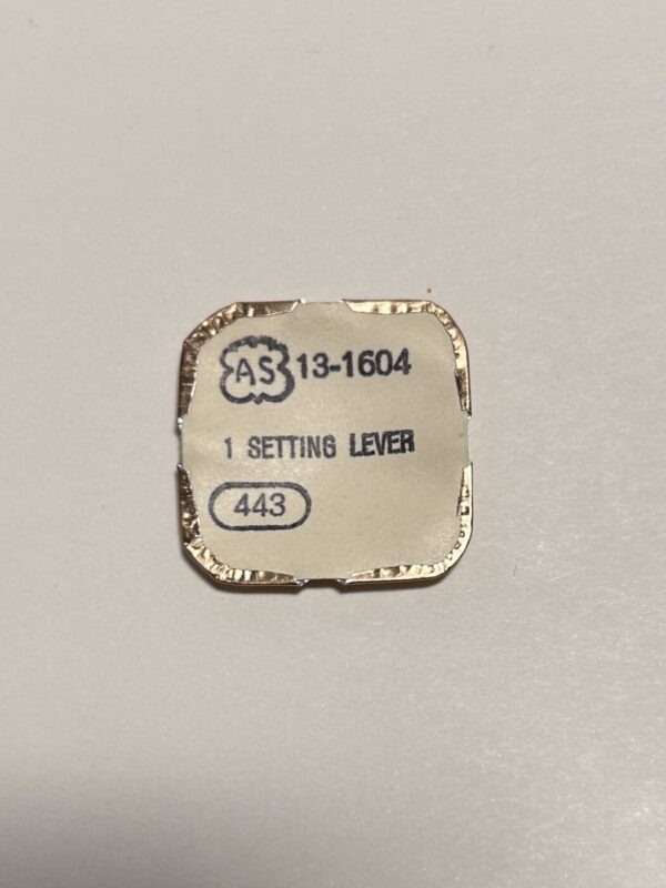 AS Cal 1604-443, Setting lever. NOS