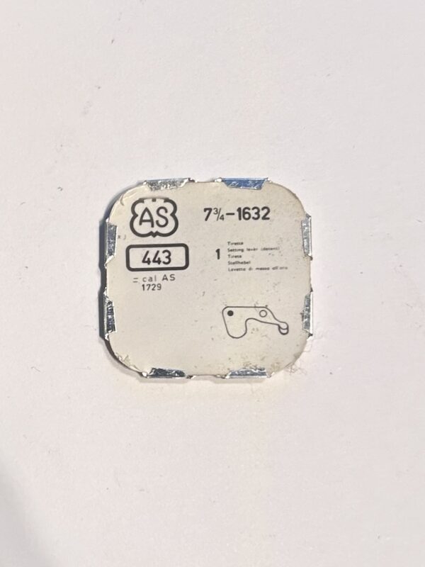 AS Cal 1632-443, Setting lever. NOS