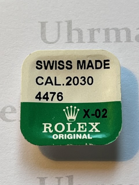 Rolex Cal. 2030-4476. Rotor axle. NOS.