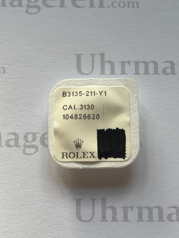 Rolex Cal. 3135-211. Crown wheel core.
