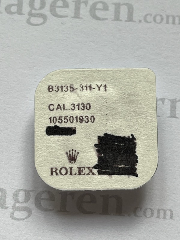 Rolex Cal. 3135-311. Mainspring.
