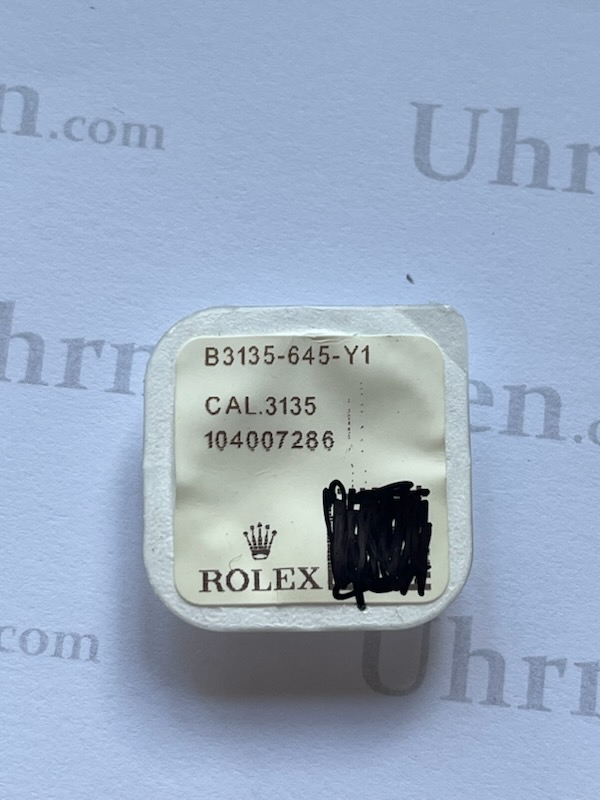 Rolex Cal. 3135-645. Date corrector.