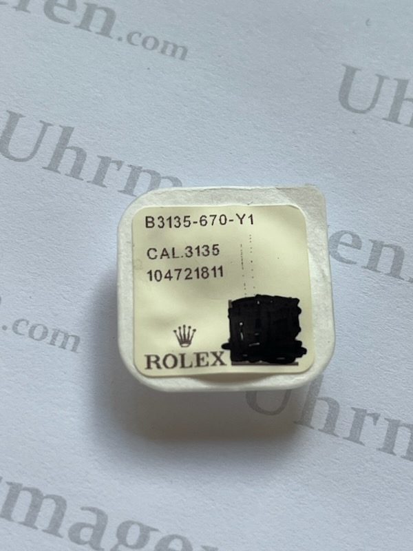Rolex Cal. 3135 - 670. Intermediate date wheel.