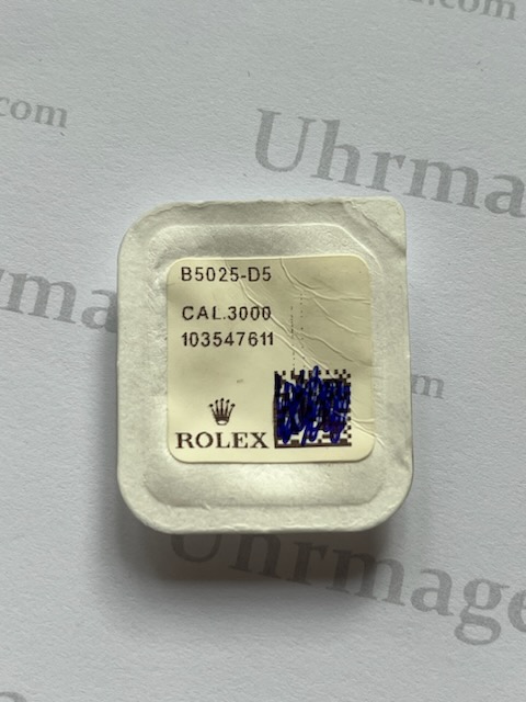 Rolex Cal. 3000-5025. Winding stem.
